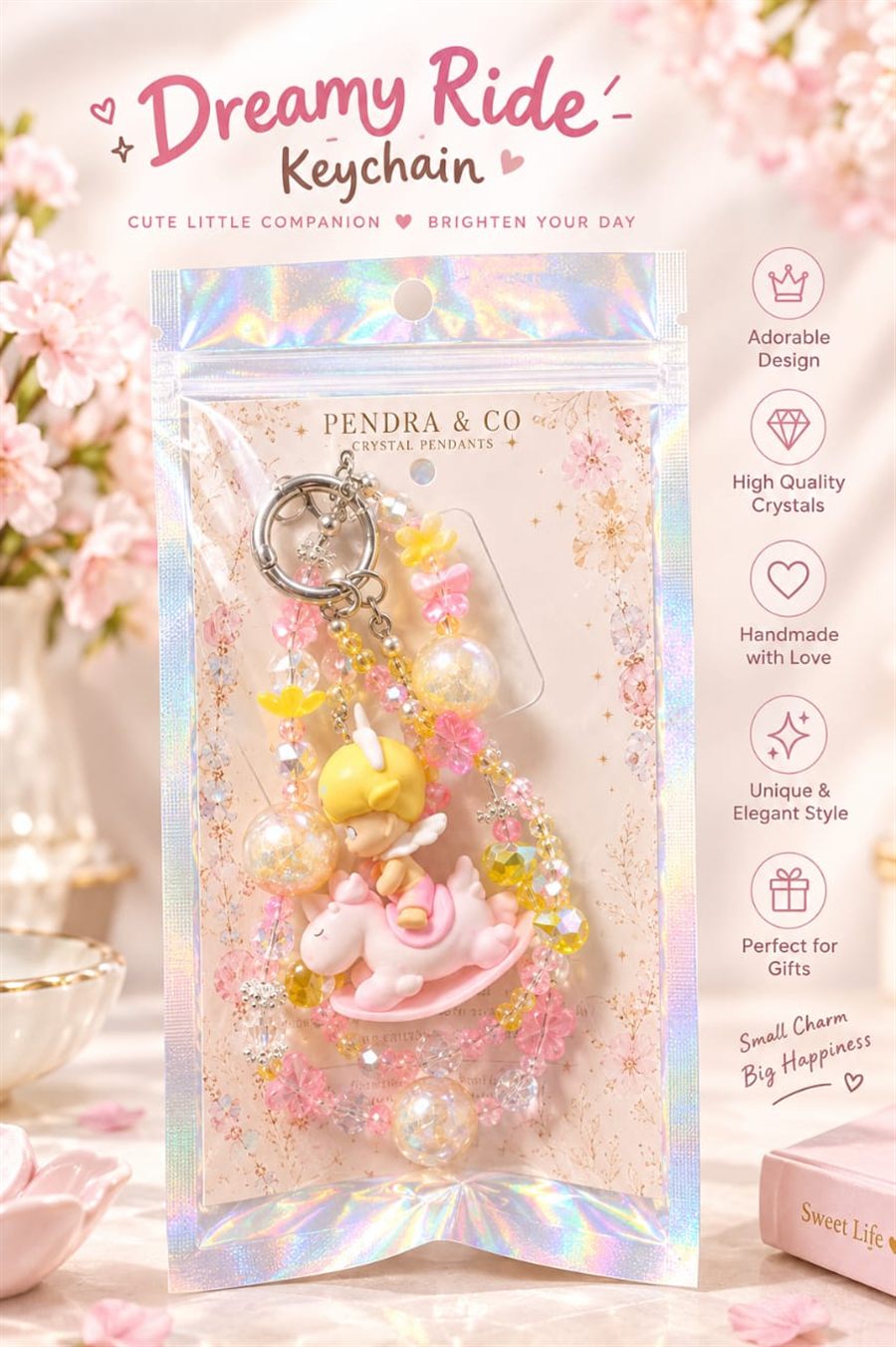 Dreamy Ride Charm styled