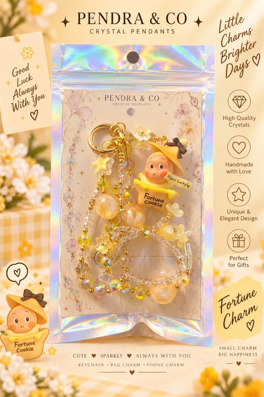 Fortune Charm styled