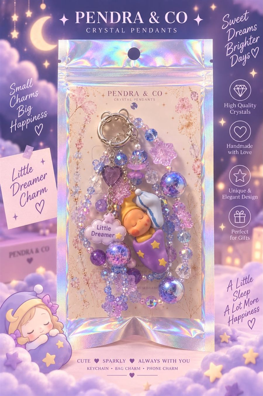 Little Dreamer Charm styled
