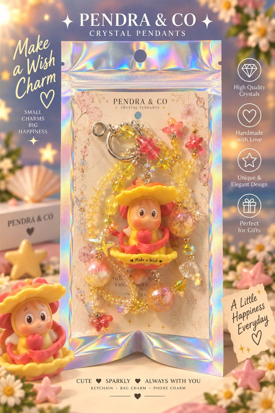 Make a Wish Charm styled