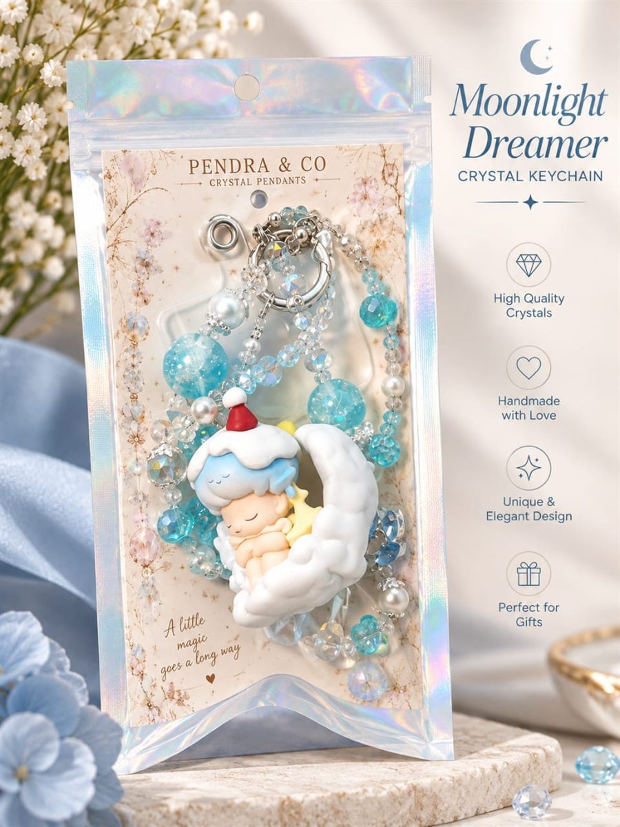 Moonlight Dreamer Charm styled